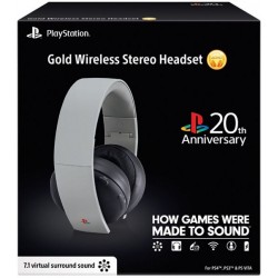 Audifonos Edicion Limitada Headset Gold 20 Aniversario Playstation PS3, PS4, PSVita Audifonos Edicion Limitada Headset Gold 20 Aniversario Playstation PS3, PS4, PSVita