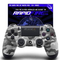 Control Ps4 Edicion urban camo Con Rapidfire incluido