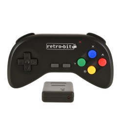 Control Inalambrico Super Nintendo SNES Negro Retro-Bit Control Inalambrico Super Nintendo SNES Negro Retro-Bit