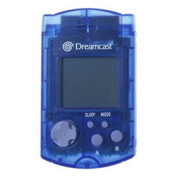 Visual Memory Unit Sega Dreamcast Azul Original Visual Memory Unit Sega Dreamcast Azul Original