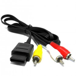 Cable AV para Gamecube, N64 Cable AV para Gamecube, N64