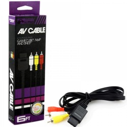 Cable AV para GameCube Nintendo 64 y Super Nintendo Cable AV para GameCube Nintendo 64 y Super Nintendo