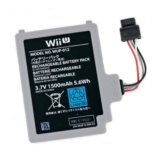 Bateria Recargable Interna Gamepad Wii U Original Nintendo