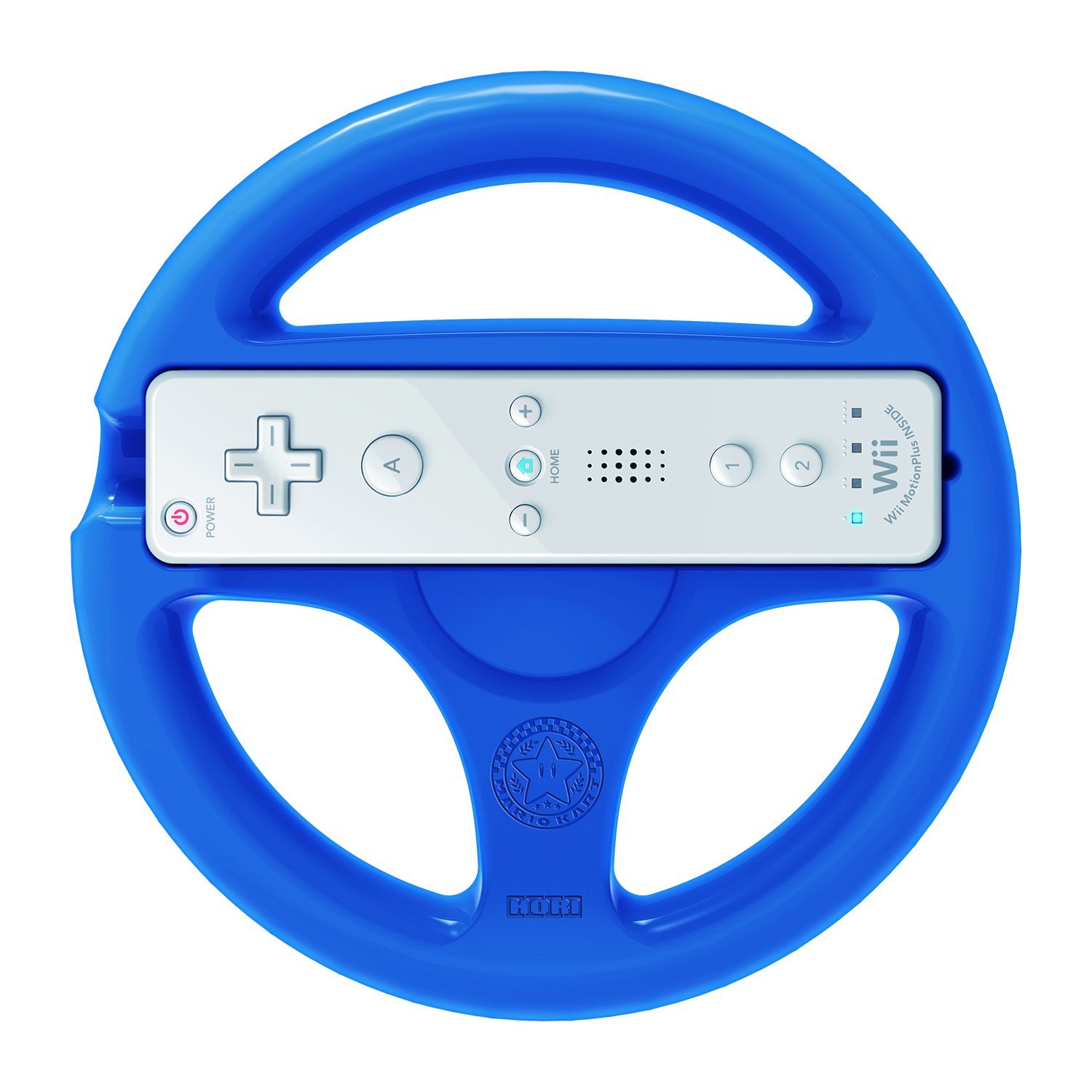Volante Wii Wheel Mario Kart 8 Azul Hori Original