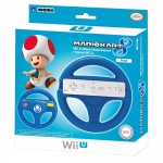 Volante Wii Wheel Mario Kart 8 Azul Hori Original