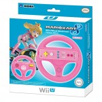 Volante Wii Wheel Mario Kart 8 Rosa Hori Original