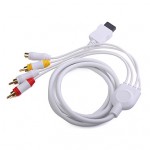 Cables Av S-video Para Nintendo Wii/u Chapa Oro Original Kmd