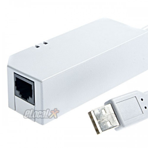 Adaptador de Red Lan para Wii Accesorios