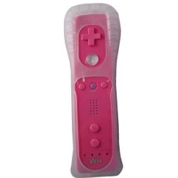 Wiimote con Wiimotion Plus Integrado Rosa Wiimote con Wiimotion Plus Integrado Rosa