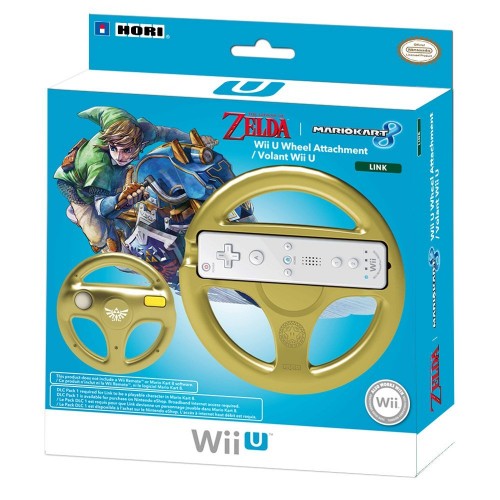 Volante Wii Wheel Mario Kart 8 Gold Link Nintendo 
