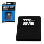 Memory Card 8MB Playstation 2 TTX Tech