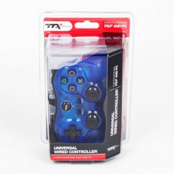 Control Alámbrico Ps3 Y Pc Con Vibración Similar Dualshock3 Azul Control Alámbrico Ps3 Y Pc Con Vibración Similar Dualshock3 Azul