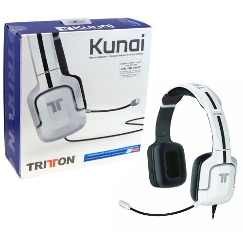 Diadema Tritton Kunai Ps4 Ps3 Psvita Audifonos Microfono BLANCO Diadema Tritton Kunai Ps4 Ps3 Psvita Audifonos Microfono BLANCO