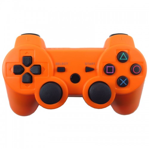 Control Inalámbrico PlayStation 3 Genérico Naranja. Control Inalámbrico PlayStation 3 Genérico Naranja.