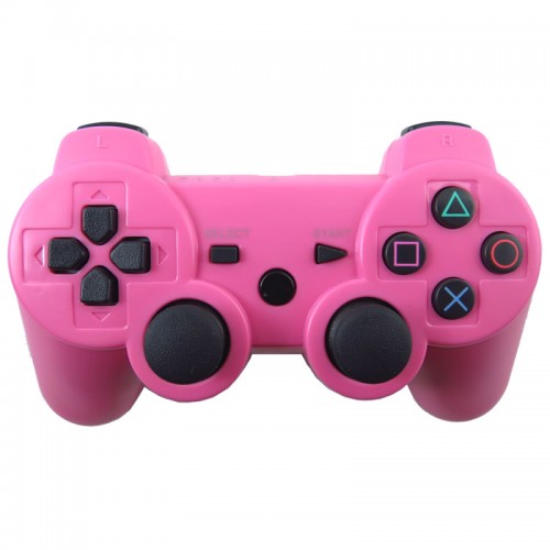 Control Inalámbrico PlayStation 3 Genérico Rosa. Control Inalámbrico PlayStation 3 Genérico Rosa.