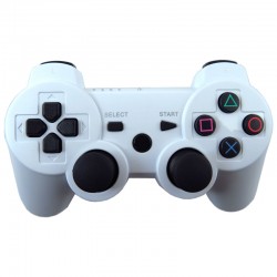 Control Inalámbrico PlayStation 3 Genérico Blanco.