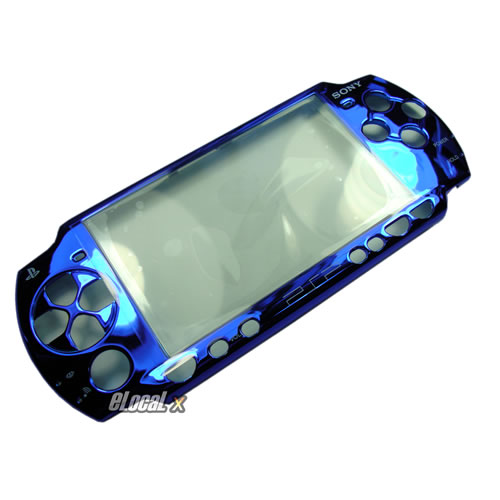 Faceplate Azul metalico PSP Slim Tunning