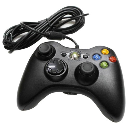 Control Alambrico Xbox 360 Negro Original