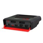 Super Retro TRIO Consola NES SNES Genesis 3 en 1 Rojo/Negro Super Retro TRIO Consola NES SNES Genesis 3 en 1 Rojo/Negro