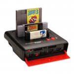 Super Retro TRIO Consola NES SNES Genesis 3 en 1 Rojo/Negro Super Retro TRIO Consola NES SNES Genesis 3 en 1 Rojo/Negro