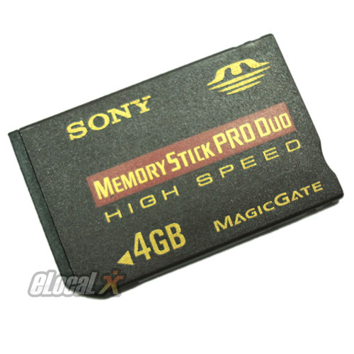 Memory Stick Pro Duo 4GB High Speed