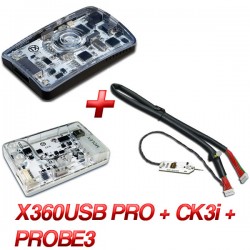 X360USB PRO SUPER COMBO 2 - X360USB PRO + CK3i + PROBE 3 X360USB PRO SUPER COMBO 2 - X360USB PRO + CK3i + PROBE 3