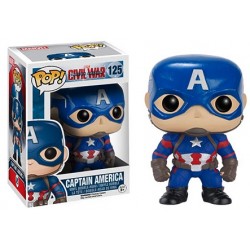 Capitán América Civil War Marvel N°125 Pop Funko