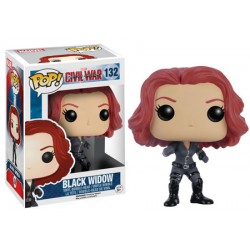 Black Widow Civil War Marvel N°132 Pop Funko