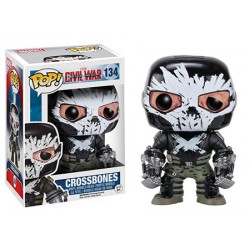 Crossbones Civil War Marvel N°134 Pop Funko