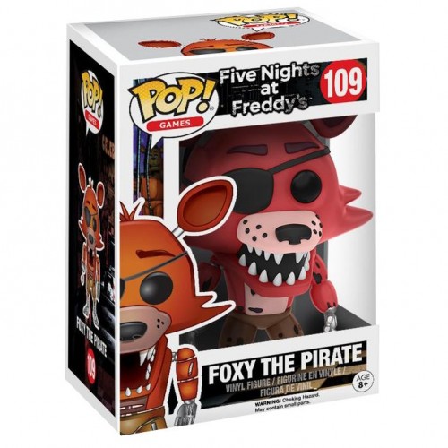 Foxy The Pirate Five Nights At Freddy's N°109 Pop Funko Toys