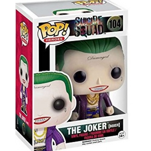 The Joker Boxer Suicide Squad DC Comics N°104 Pop Funko