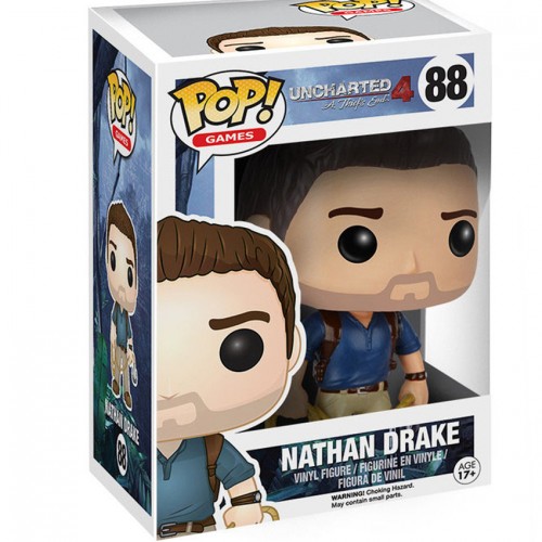 Nathan Drake Uncharted 4 N°88 Pop Funko
