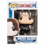 Winter Soldier Civil War Marvel N°129 Pop Funko Toys Winter Soldier Civil War Marvel N°129 Pop Funko Toys