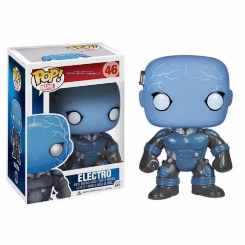 Electro The Amazing Spider-Man 2 Marvel N°46 Pop Funko Toys Electro The Amazing Spider-Man 2 Marvel N°46 Pop Funko Toys
