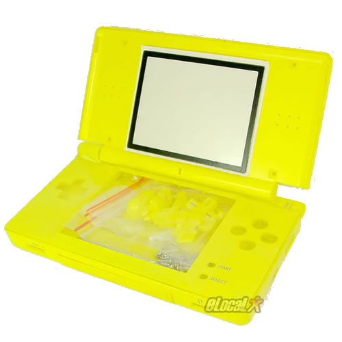 Carcasa NDS Lite Amarillo Brillante Tunning