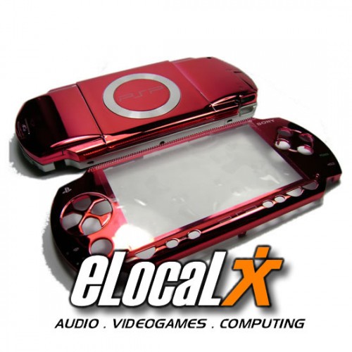 Carcasa Completa Roja PSP Tunning