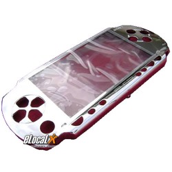 Faceplate Caratula PSP Cromada Tunning