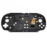 Pantalla LCD + Carcasa Frontal PS Vita 2000 Negra  Pantalla LCD + Carcasa Frontal PS Vita 2000 Negra