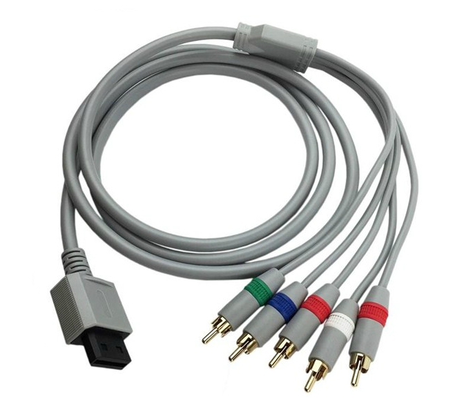 Cable Componente Hd Nintendo Wii Wiiu Kmd Originales 349.00 en